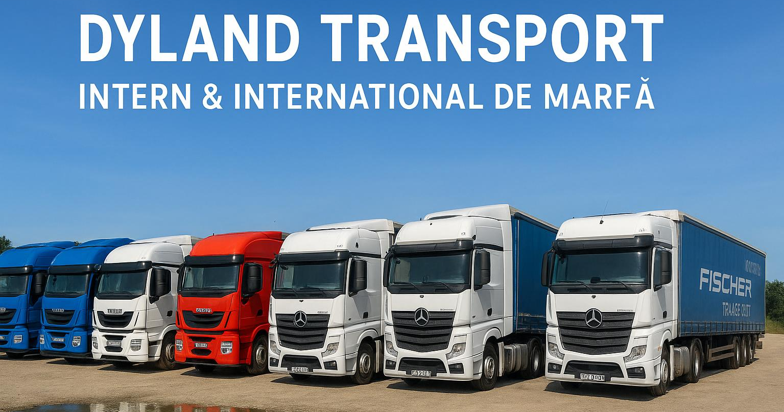  Dyland Fashion SRL este o firmă de transport marfă intern și internațional, cu experiență în domeniul logistic din anul 2020. 